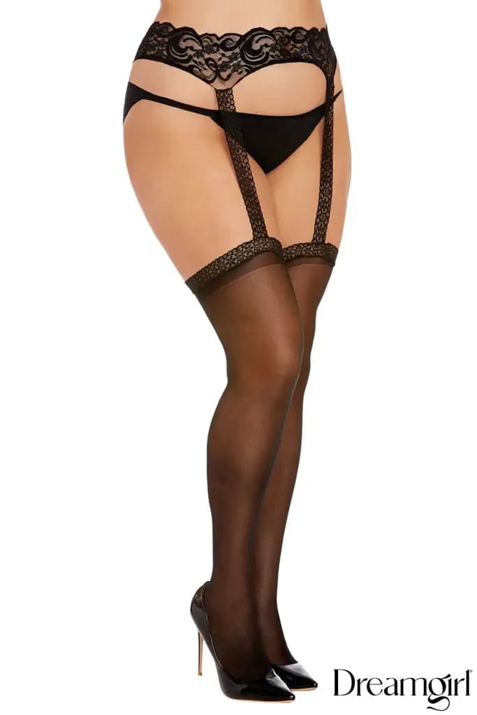 Suspender Pantyhose 7