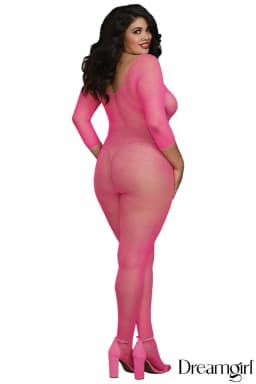 Open Crotch Fishnet Bodystocking 8