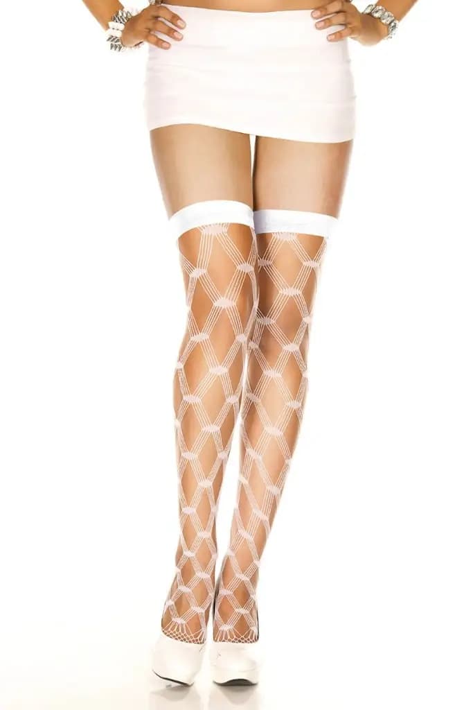 Multi Strands Fishnet Thigh Hi 4