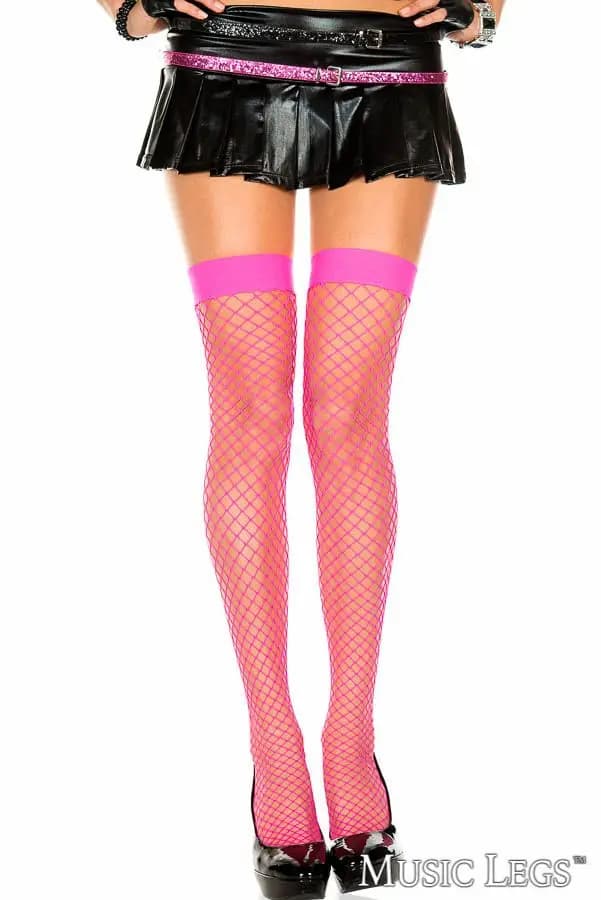 Fishnet Thigh Hi 5