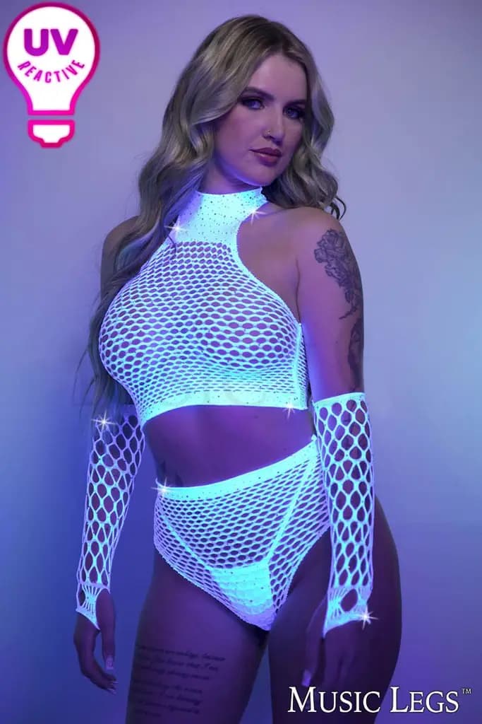 Rhinestone Net 3Pc 11