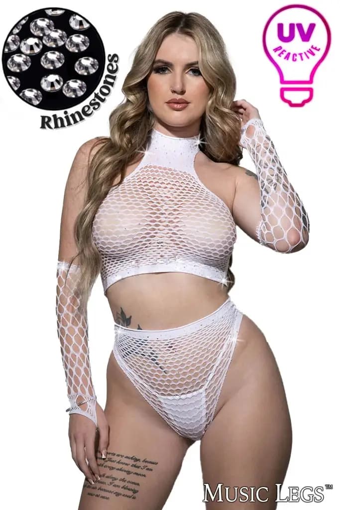 Rhinestone Net 3Pc 9