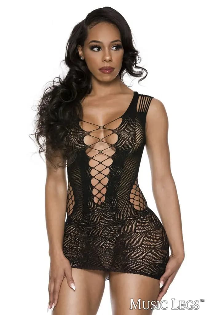 Fishnet Dress 1