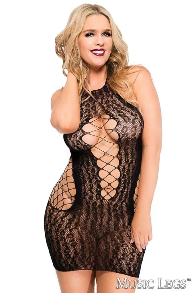 Fishnet Dress 1