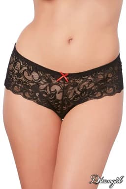 Open Crotch Lace Boyshort 1