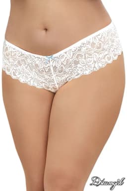 Open Crotch Lace Boyshort 15