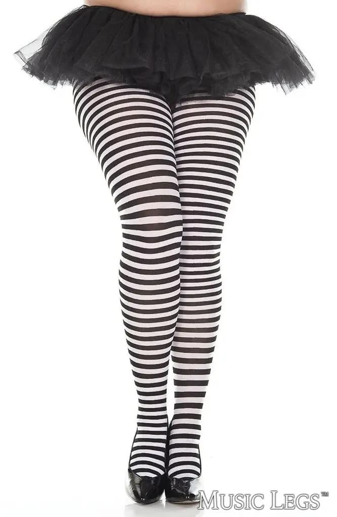 Striped Pantyhose 6