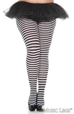 Striped Pantyhose 6