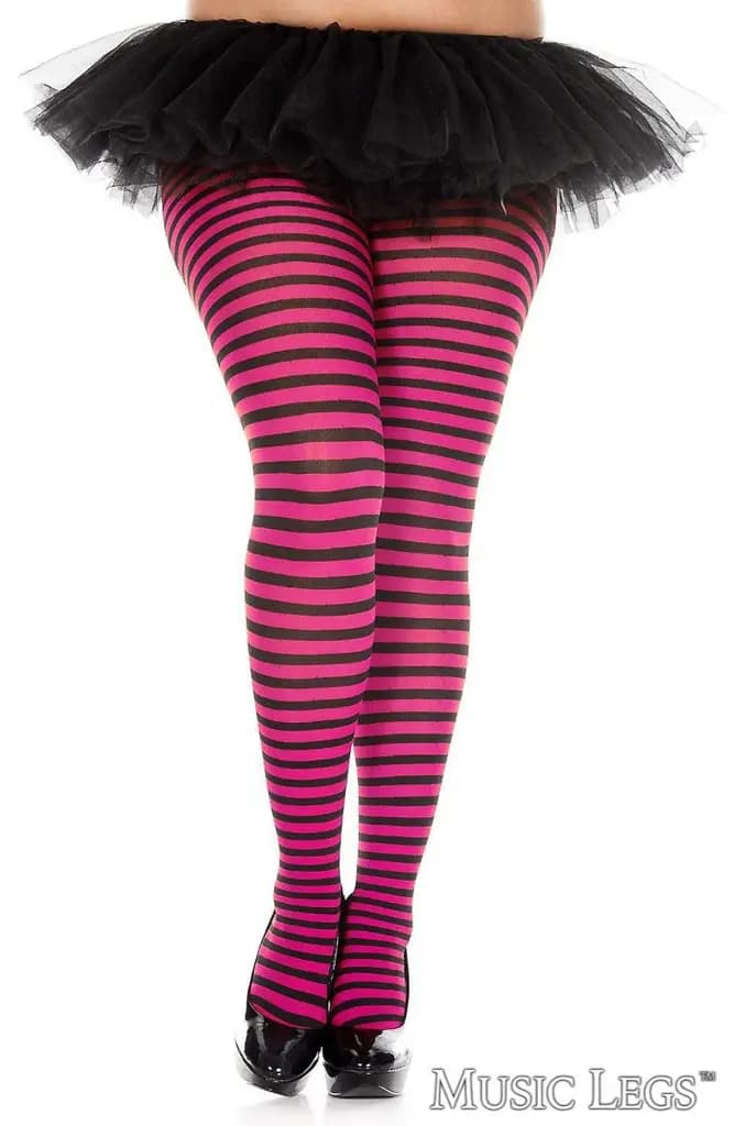 Striped Pantyhose 1