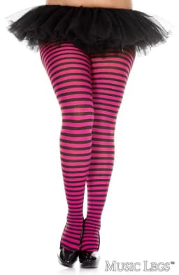 Striped Pantyhose 1