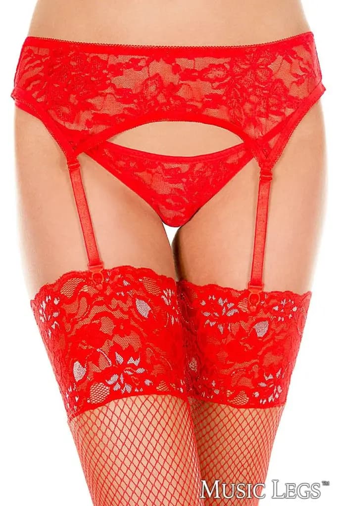 Lace Garterbelt Set 3