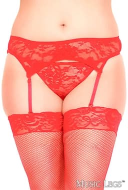 Lace Garterbelt Set 5