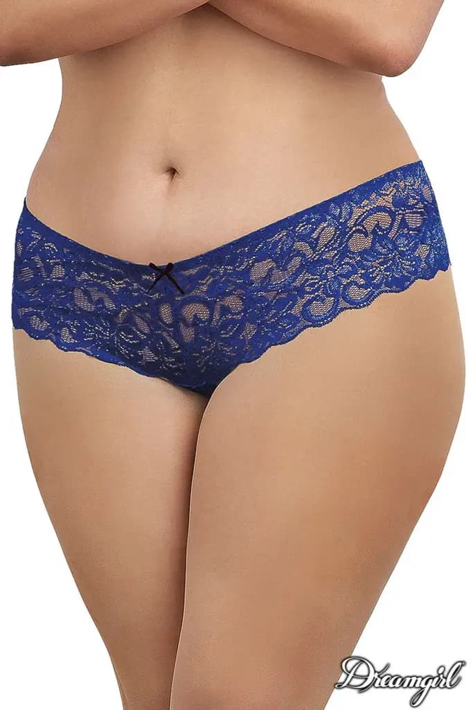 Open Crotch Lace Boyshort 9