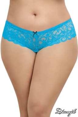 Open Crotch Lace Boyshort 11