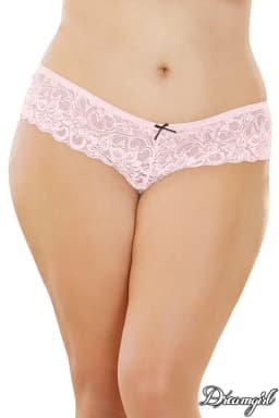 Open Crotch Lace Boyshort 13