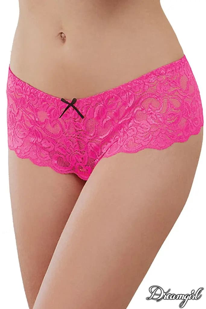 Open Crotch Lace Boyshort 5