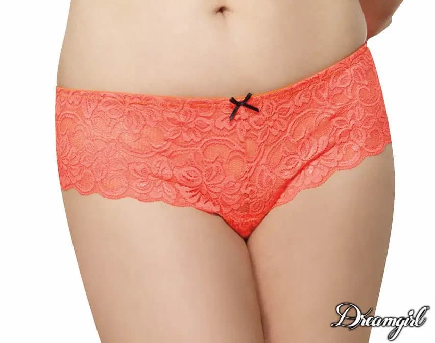 Open Crotch Lace Boyshort 3