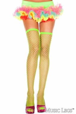 Fishnet Thigh Hi 6