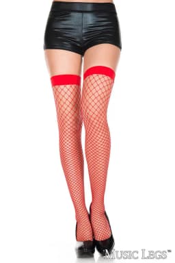 Fishnet Thigh Hi 9