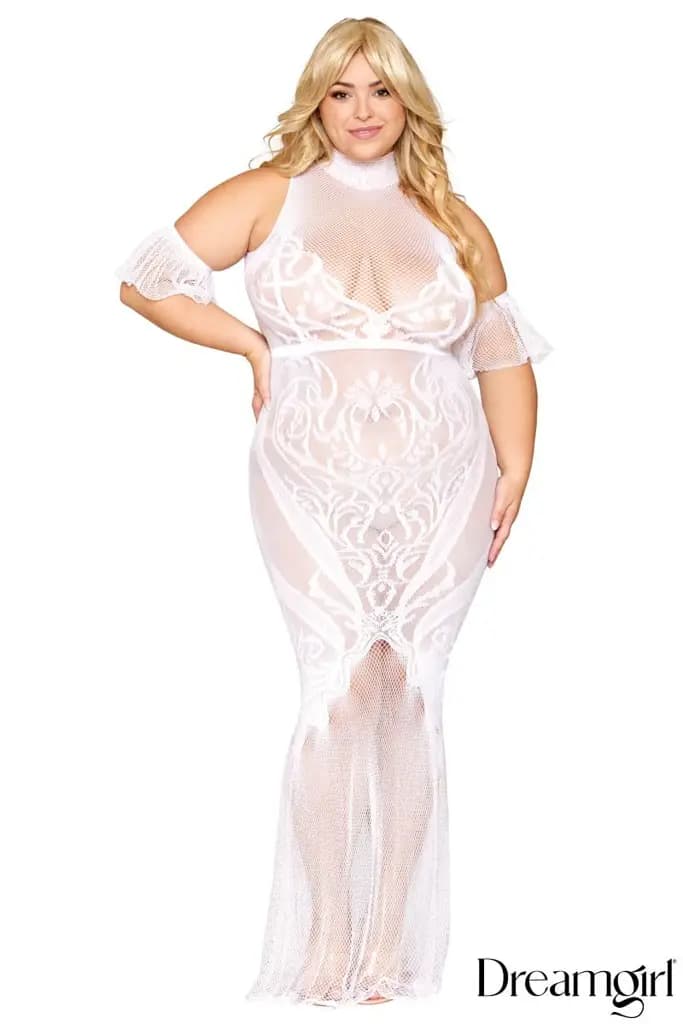 Flutter Sleeve Gown 1