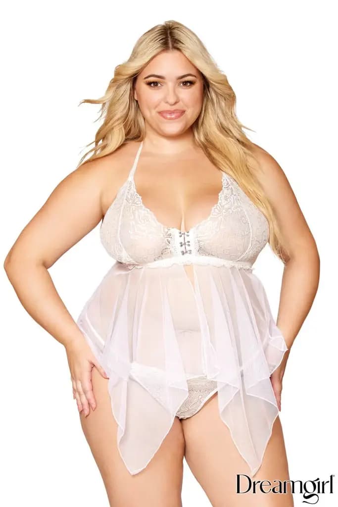 Flyaway Handkerchief Babydoll 1